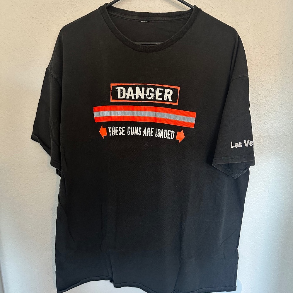 These Guns Are Loaded Funny Graphic Tee Size XXL Las Vegas